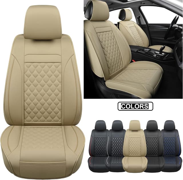 Thumbnail 1 de Vankerful Lot de 2 housses sièges avant Beige