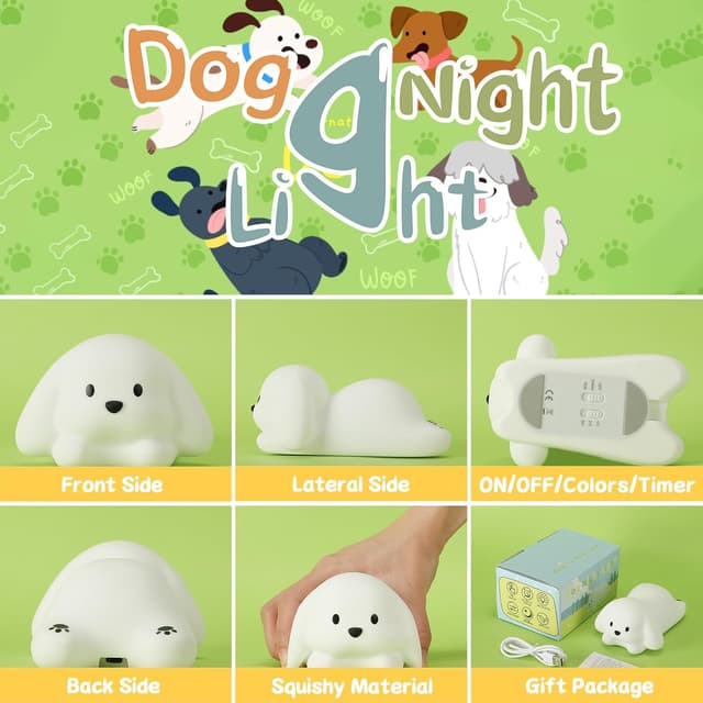 Thumbnail 5 de Tremdwoto Dog Night Light for Kids