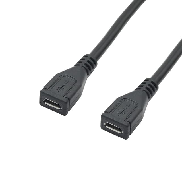 Detalle de Micro USB extension cable 9 inch, 2 pack