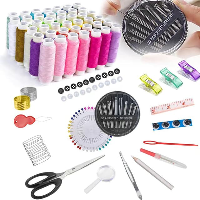 Thumbnail 1 de Portable sewing kit JUNING 42 threads