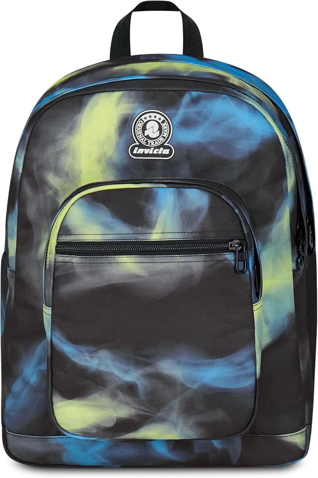 Detalle de Invicta Zaino Dial Fantasy con doppio scomparto e tasche multifunzione, 34 litri