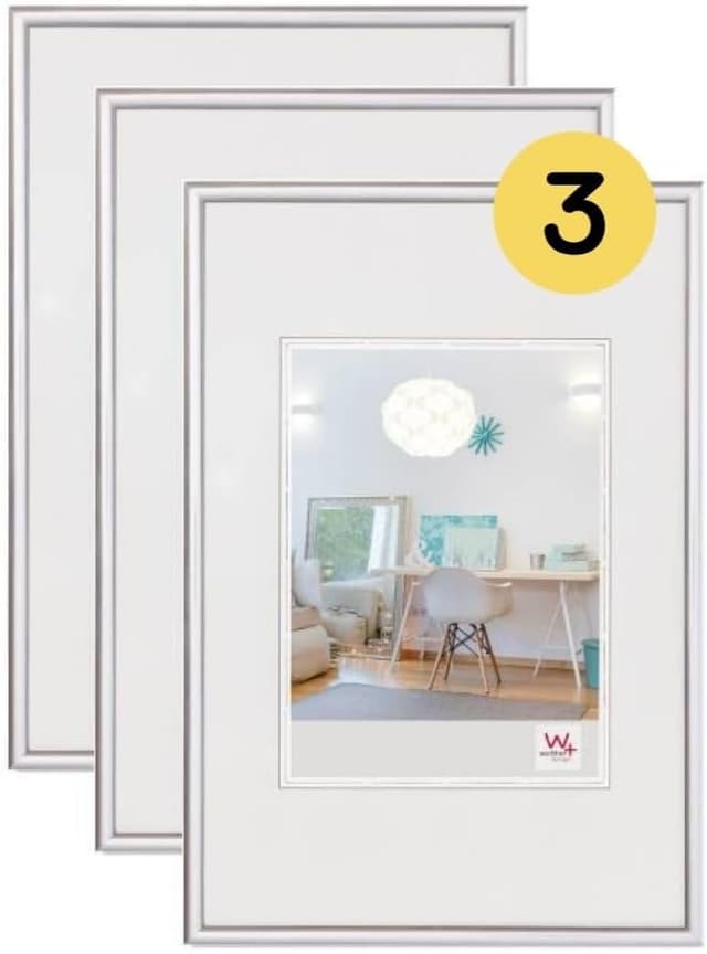 Thumbnail 6 de Double pack de cadres photo Walther Design noir KV342BD (DIN A3) 29,7 x 42 cm