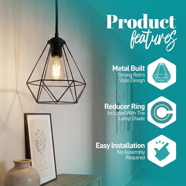 Detalle de Giggi GIGGI ceiling light shade, black metal