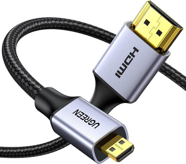 Detalle de UGREEN Cable Micro HDMI 4K 60Hz 2M