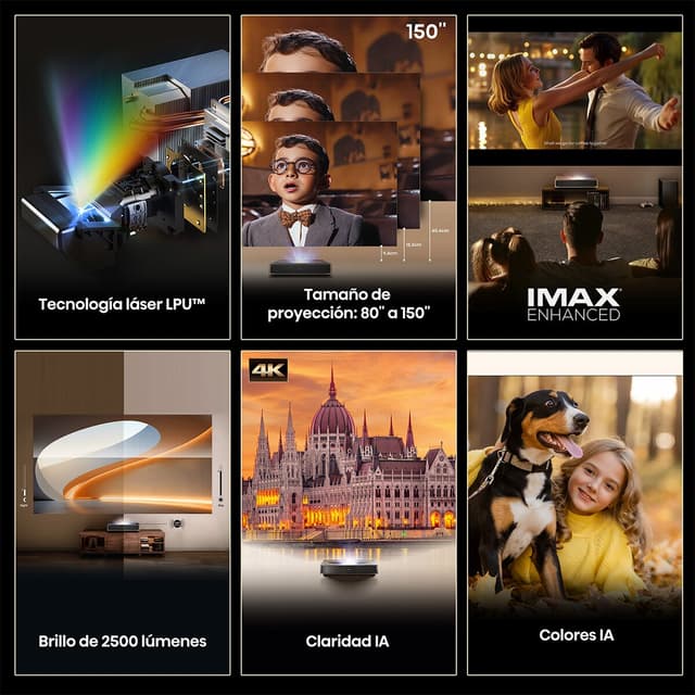 Thumbnail 3 de Hisense PT1 4K de 80 a 150' Tricroma