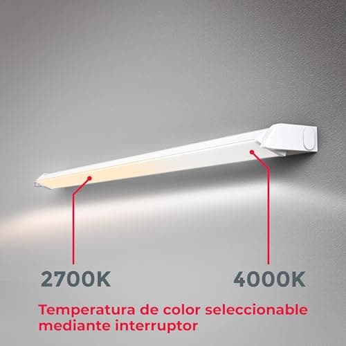 Thumbnail 2 de B.K.Licht Lumière cuisine sous meuble, blanc chaud à neutre, 54,7x6,1x2,4 cm ⚡