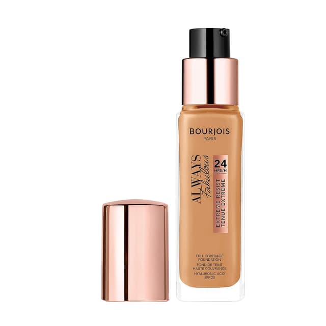 Detalle de Bourjois Foundation Always Fabulous 120 Light Ivory – High-Coverage Make-up mit 24h Halt