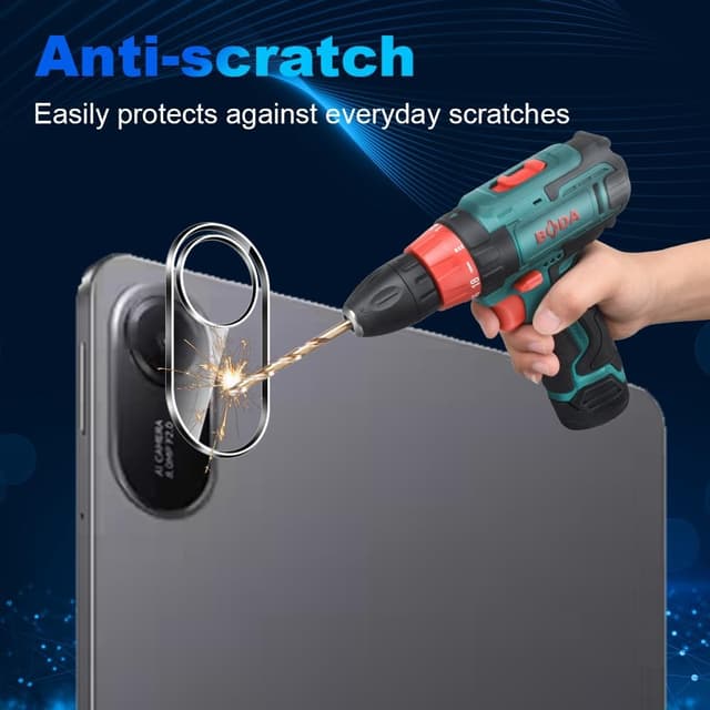 Detalle 2 de Lemxiee Kamera Schutzfolie 3 Stück Redmi Pad 2