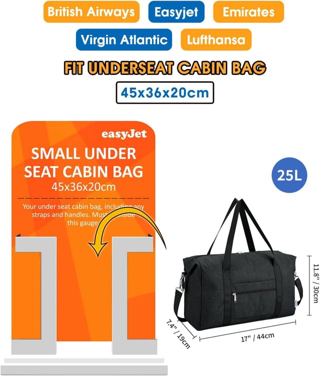 Detalle 2 de Narwey Easyjet Cabin Bag 25L