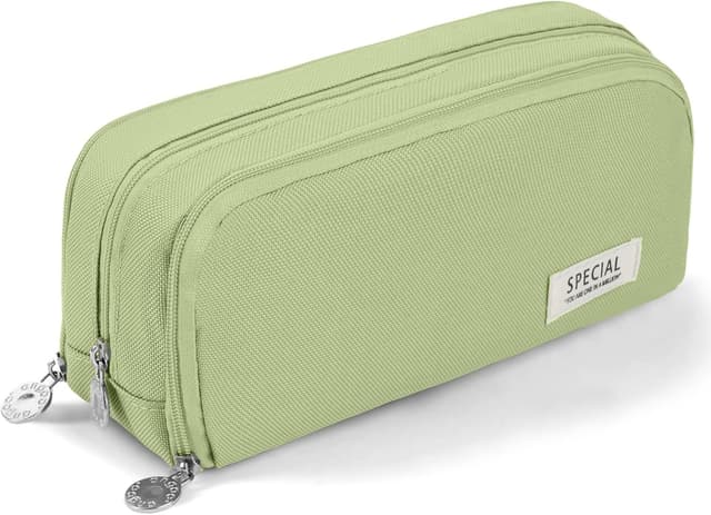 Detalle de OFFCUP Trousse à Crayons Grande Capacité Vert