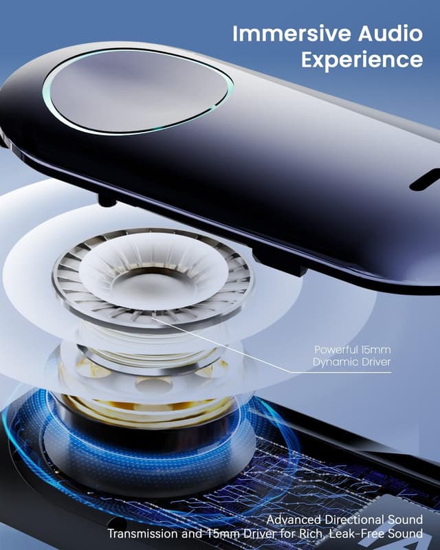 Thumbnail 5 de ANSTEN AI Cuffie Traduzione Simultanea 134 lingue