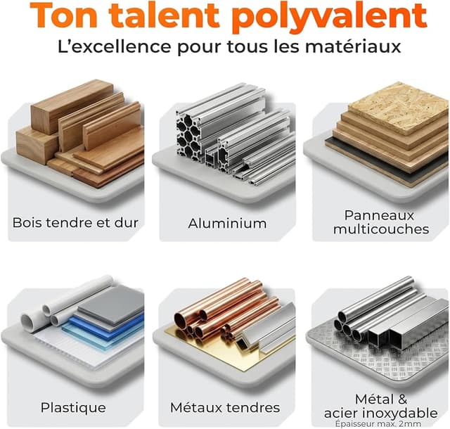 Detalle de Lame de scie BAUBECK 136x20 1,5 mm ⚙