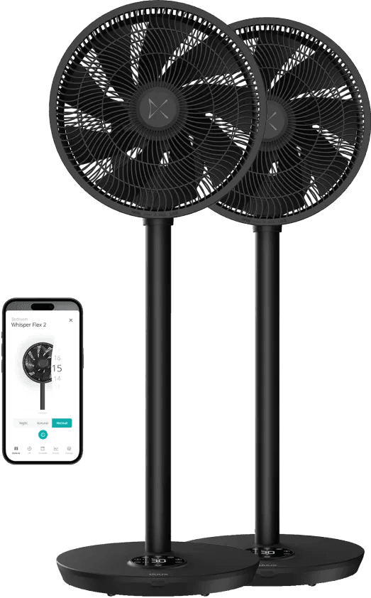 Imagen de Duux Whisper Flex 2 Doppelpack Schwarz 30 Stufen 🔄 en OfertitasTOP