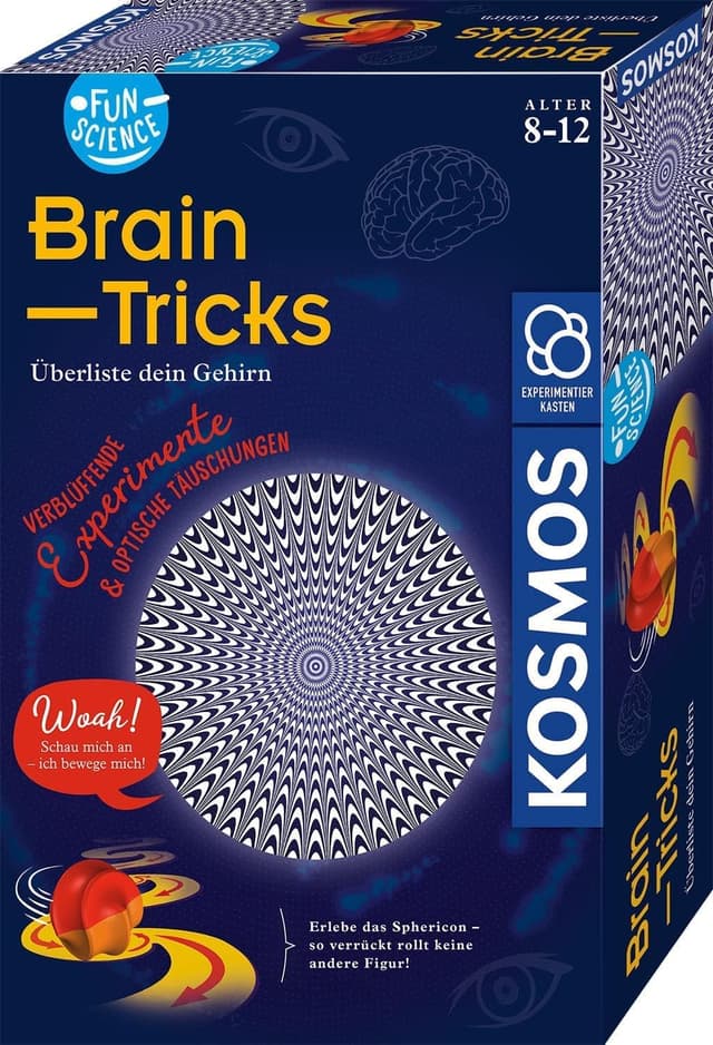 Detalle de KOSMOS 654252 Brain Tricks Experimentier-Set 8â12 đ§Ș