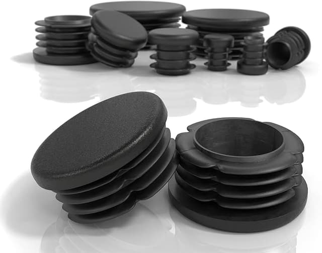 Imagen de PD® Tapones Redondos 50mm de Plástico PE para Tubos ⚙ en OfertitasTOP