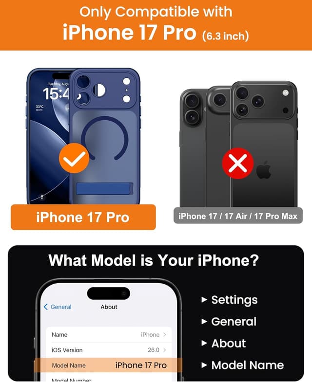 Detalle 2 de BXYJY iPhone 17 Pro Magnetic Case