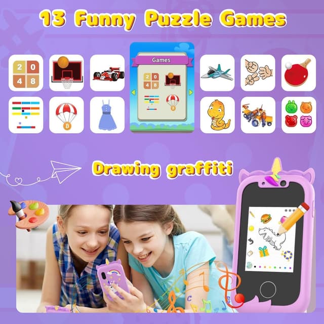 Detalle de Ashfly Smartphone Bambini 2,4 pollici