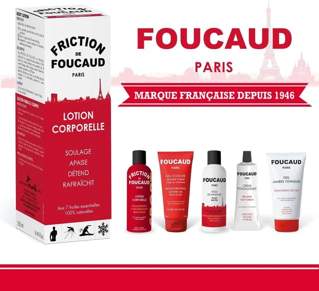 Detalle 1 de Friction Körperlotion 500 ml für Muskeltonus