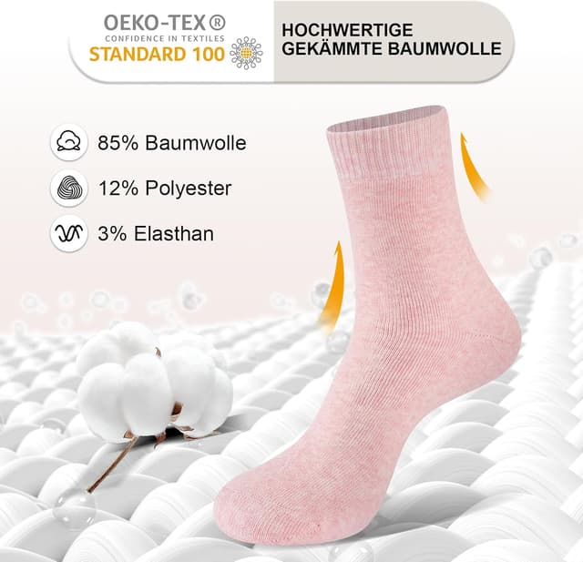 Detalle de inaWarm Calcetines Invierno Mujer 6 pares