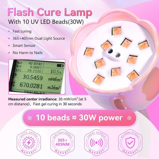 Thumbnail 3 de Makartt UV LED Nail Lamp 30W 💅