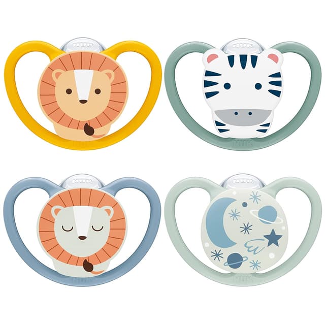 Imagen de NUK Space Day & Night Babyschnuller 6-18 Monate en OfertitasTOP