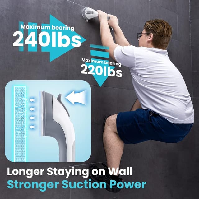 Thumbnail 4 de TAILI Suction Grab Bars 2-pack