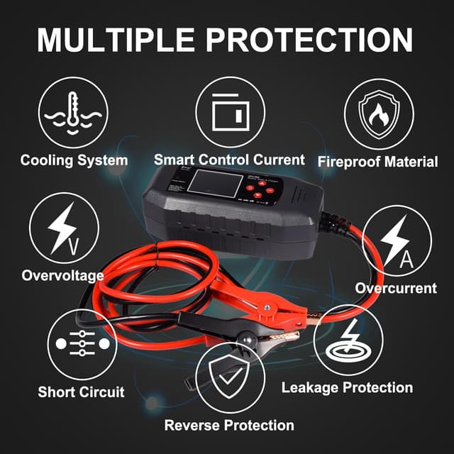 Thumbnail 6 de Etrogo Cargador-Comprobador 12V 2–200Ah 📟