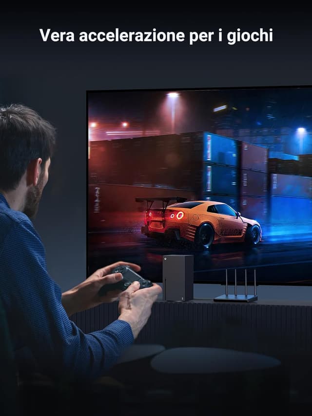 Detalle 1 de UGREEN Cat 8 Cavo Ethernet RJ45 40 Gbps 5 m