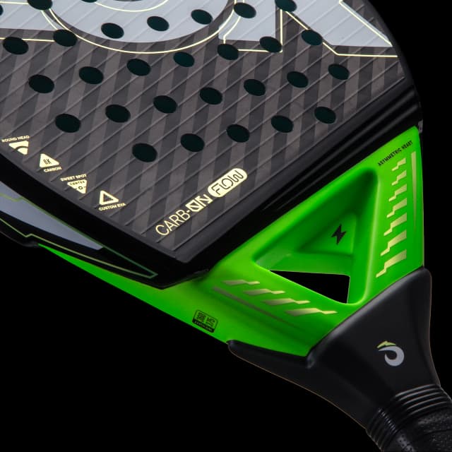 Detalle de LOK Pala de pádel Carb-On Flow Lok
