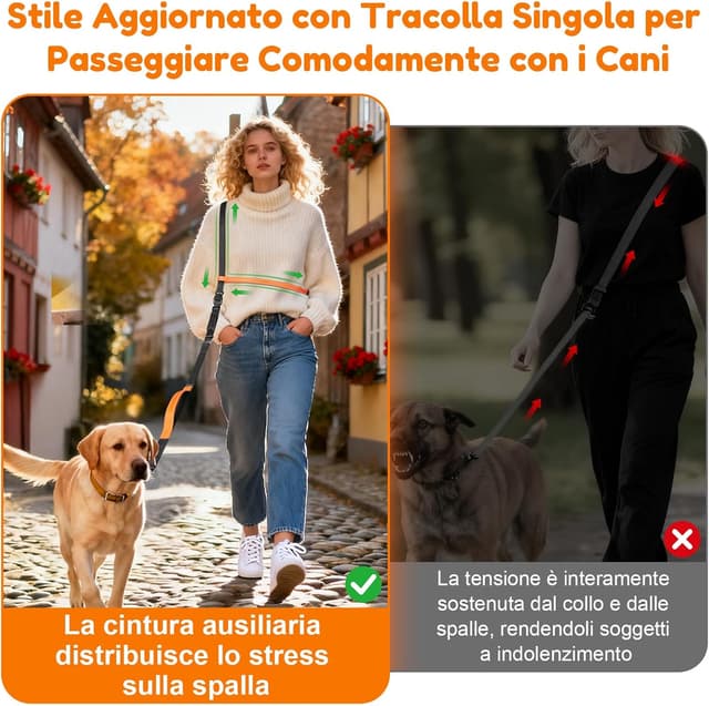 Detalle de X XBEN guinzaglio anti-tiro 2,2 m 4-in-1