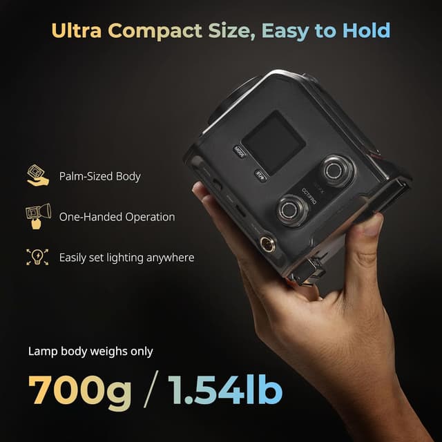 Thumbnail 1 de SMALLRIG RC 100B 100W Bi‑Colour LED Light