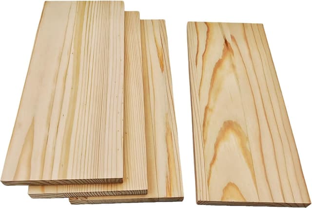 Detalle 2 de Anktily Rechteckige Holzbretter 25 x 10 x 1 cm