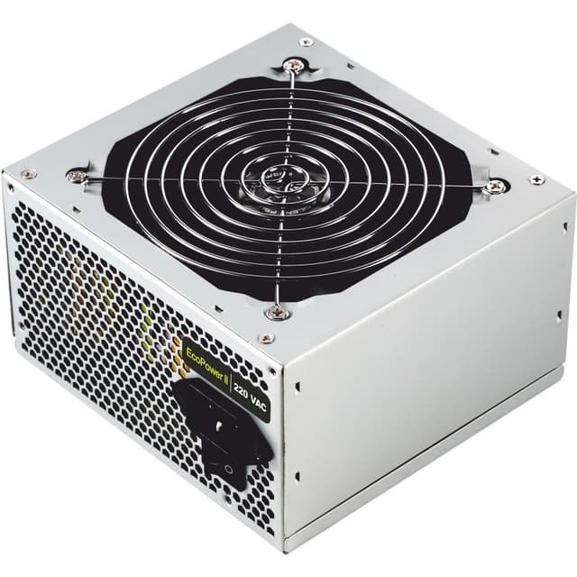 Detalle 2 de Tooq Ecopower II TQEP-500SSE 500W fuente de alimentación para PC