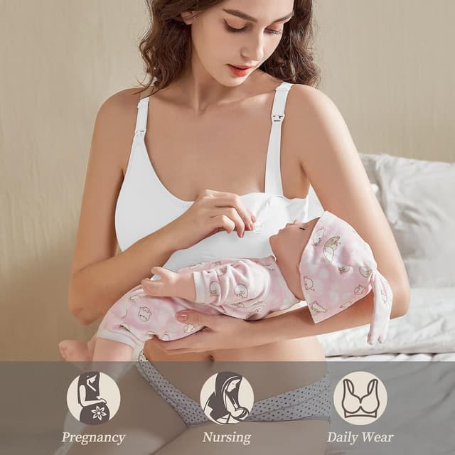Thumbnail 6 de Dresime Nursing Bras 3 Pack 👙