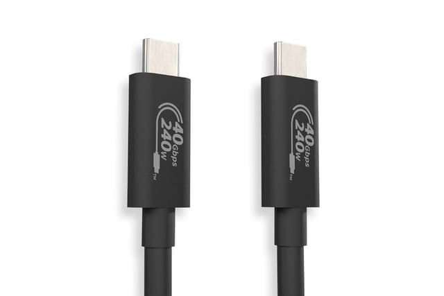 Detalle 2 de Cablelera USB 4.0 Gen3 x2 Type-C 1M Cable