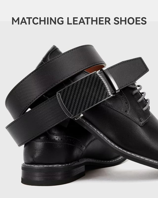 Thumbnail 3 de CHAOREN Ratchet Leather Belt 1 3/8"