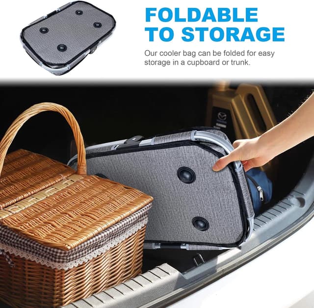 Thumbnail 5 de ABIUBIU 35L Einkaufskorb Großer