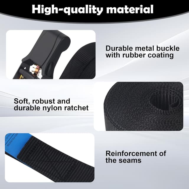 Detalle 2 de DUBUOZA Spanngurte mit Ratsche 6 m