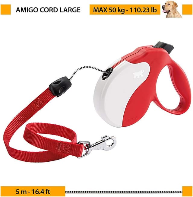 Thumbnail 5 de Ferplast AMIGO Large guinzaglio allungabile 5 m per cani grandi 🐕