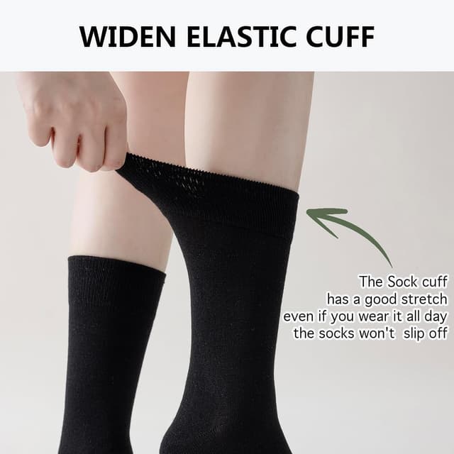 Thumbnail 2 de Niofind bamboo socks for women, 6 pairs