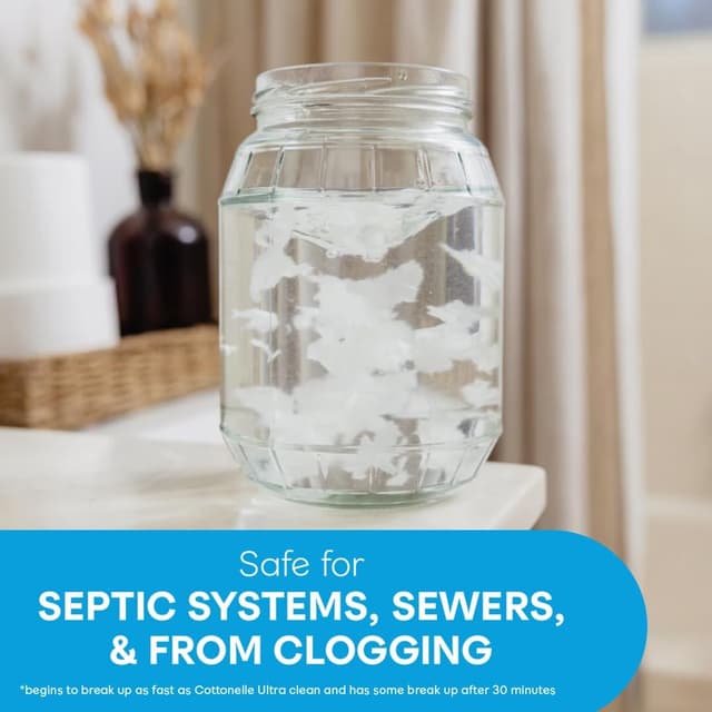 Detalle 2 de Cottonelle ultra clean toilet paper 24 rolls