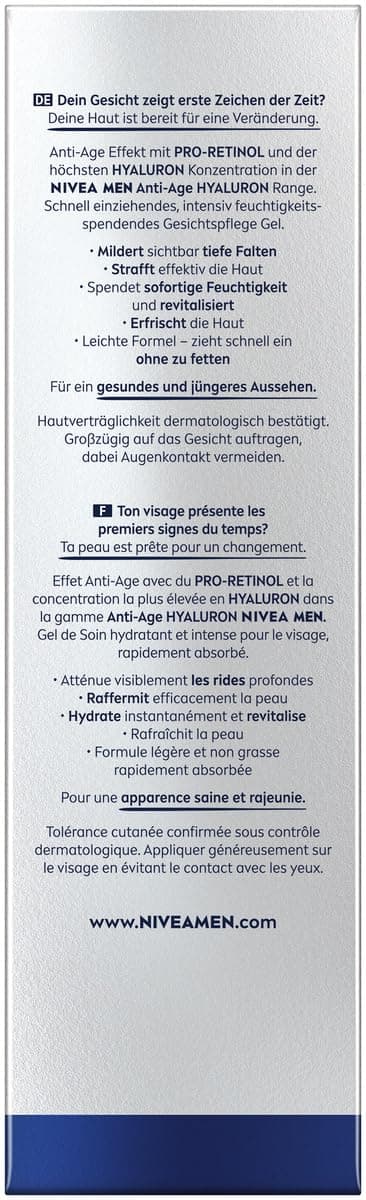 Thumbnail 6 de NIVEA MEN Anti-Age Hyaluron Hydro 50 ml