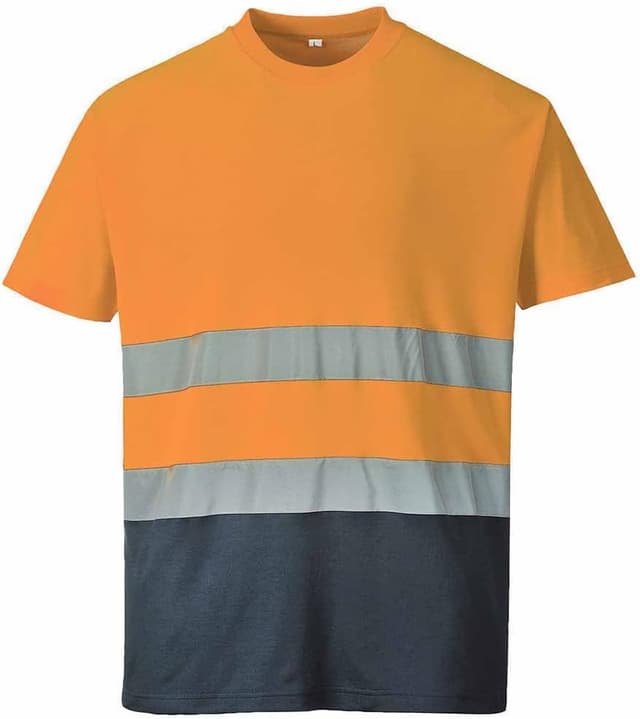Detalle de Portwest Chemise mixte en coton/polyester avec bandes réfléchissantes (EN ISO 20471 Class 2)