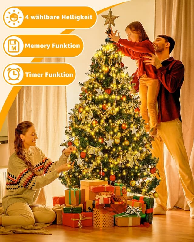 Thumbnail 3 de Ollny Guirlande lumineuse Noël 400 LED ⚡