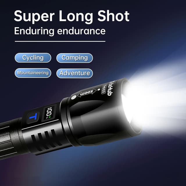 Thumbnail 4 de TrixHub TH003 2-Pack Rechargeable Flashlight 🔦