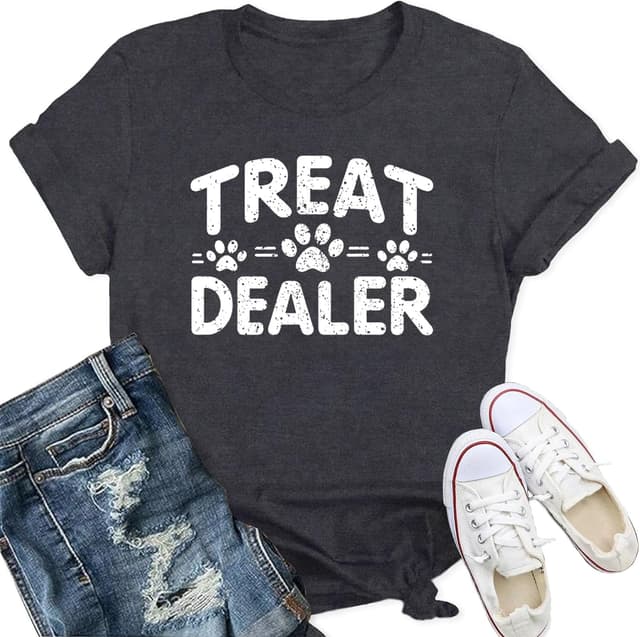 Detalle de Qskall Treat Dealer T Shirt for Mums