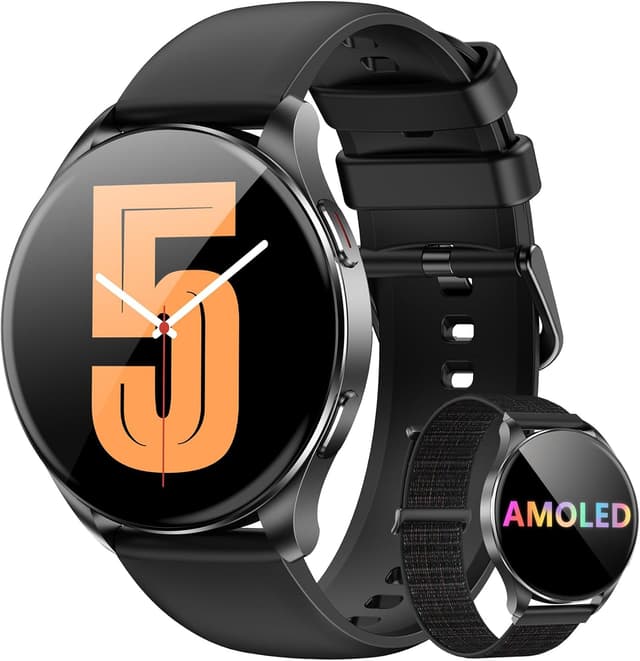 Detalle de Blackview Smart Watch for Men Women — Answer/Make Call 1.43" AMOLED