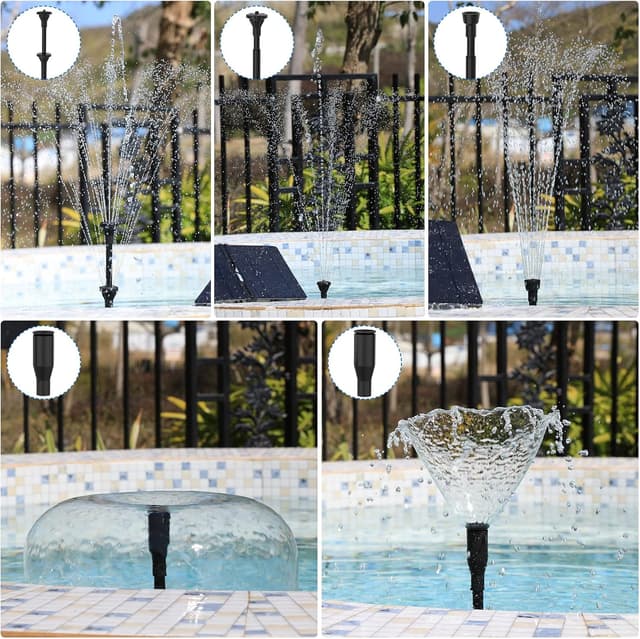 Detalle 2 de AISITIN Solar Springbrunnen 20 W DIY