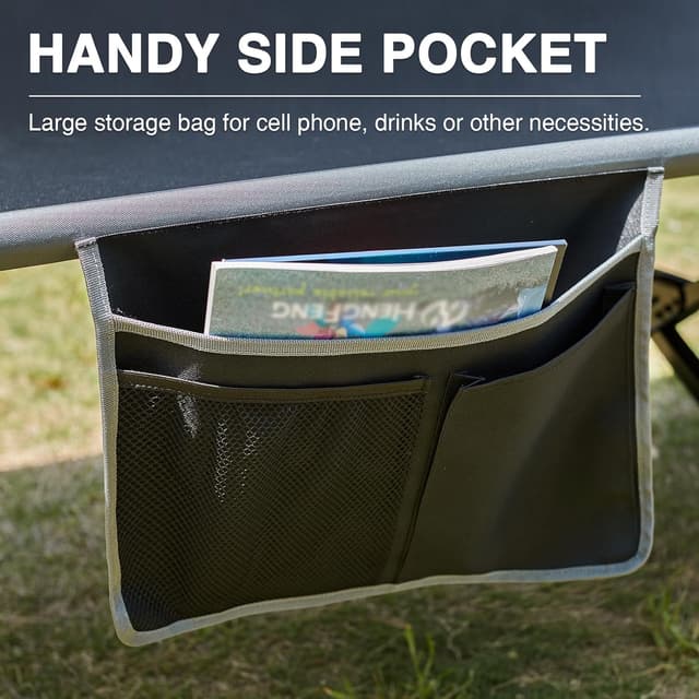 Thumbnail 6 de Camping bed cot support 300 kg extra wide