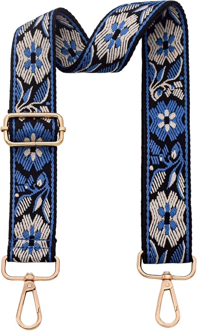 Detalle de ROYGBCP Replacement Purse Strap – adjustable wide crossbody strap for women’s bags